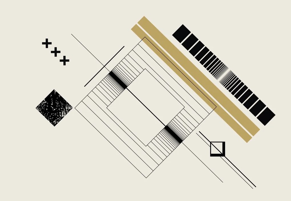Fototapeta - Wzory abstrakcyjne (196x136 cm)