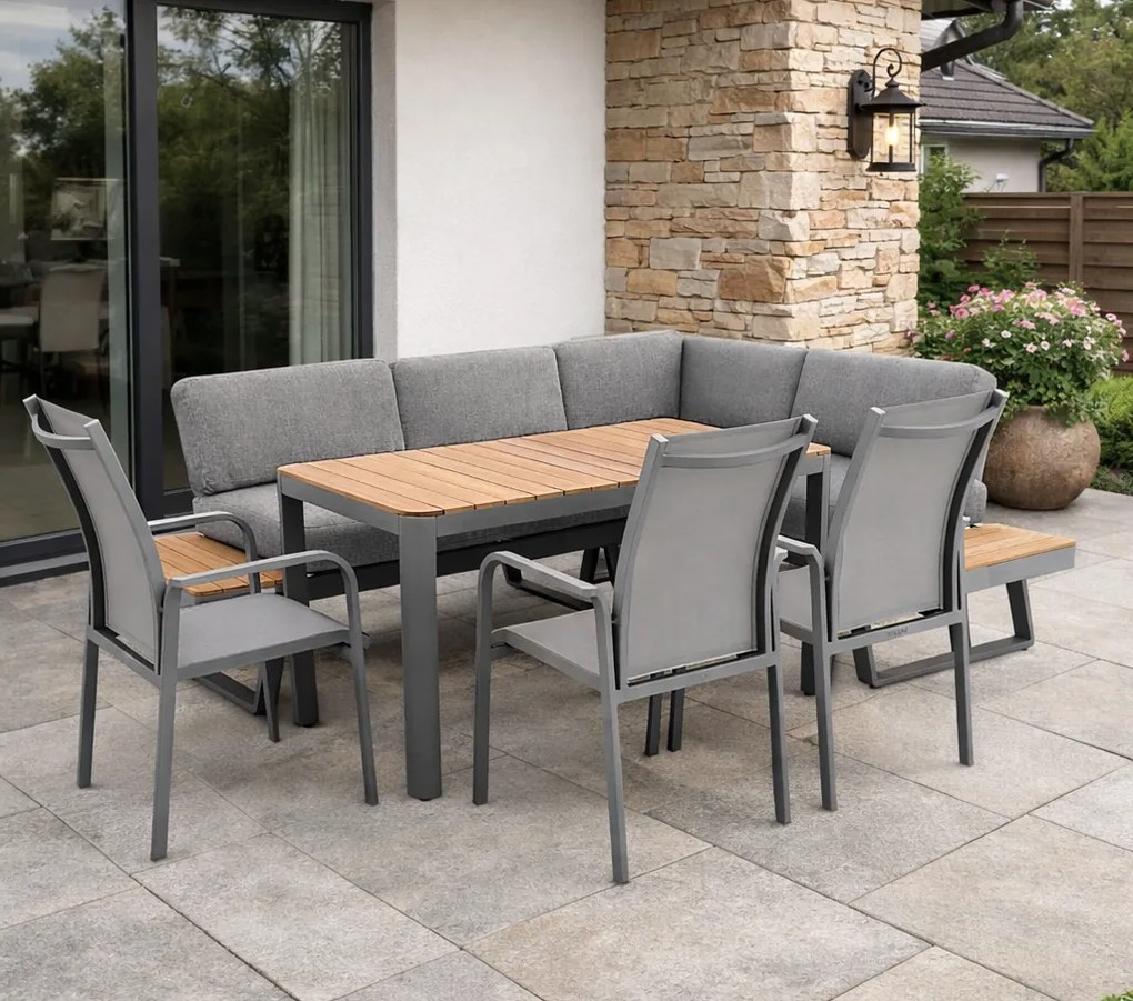 Doppler EXPERT PLUS AVERSA TEAK szary, 3+2+1