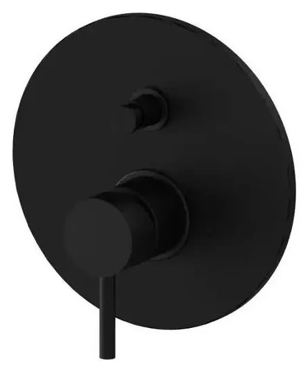 Paffoni - Bateria prysznicowa do montażu podtynkowego LIGHT czarna