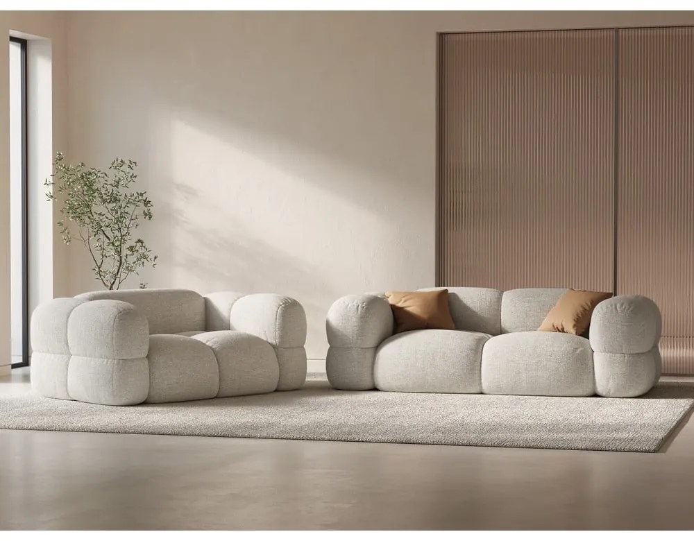Beżowa sofa 180 cm Loretto – Cosmopolitan Design