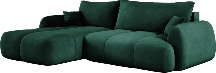 Narożnik COCO z funkcją spania poduszkami i pojemnikiem Cloud 39 DOMOHOME