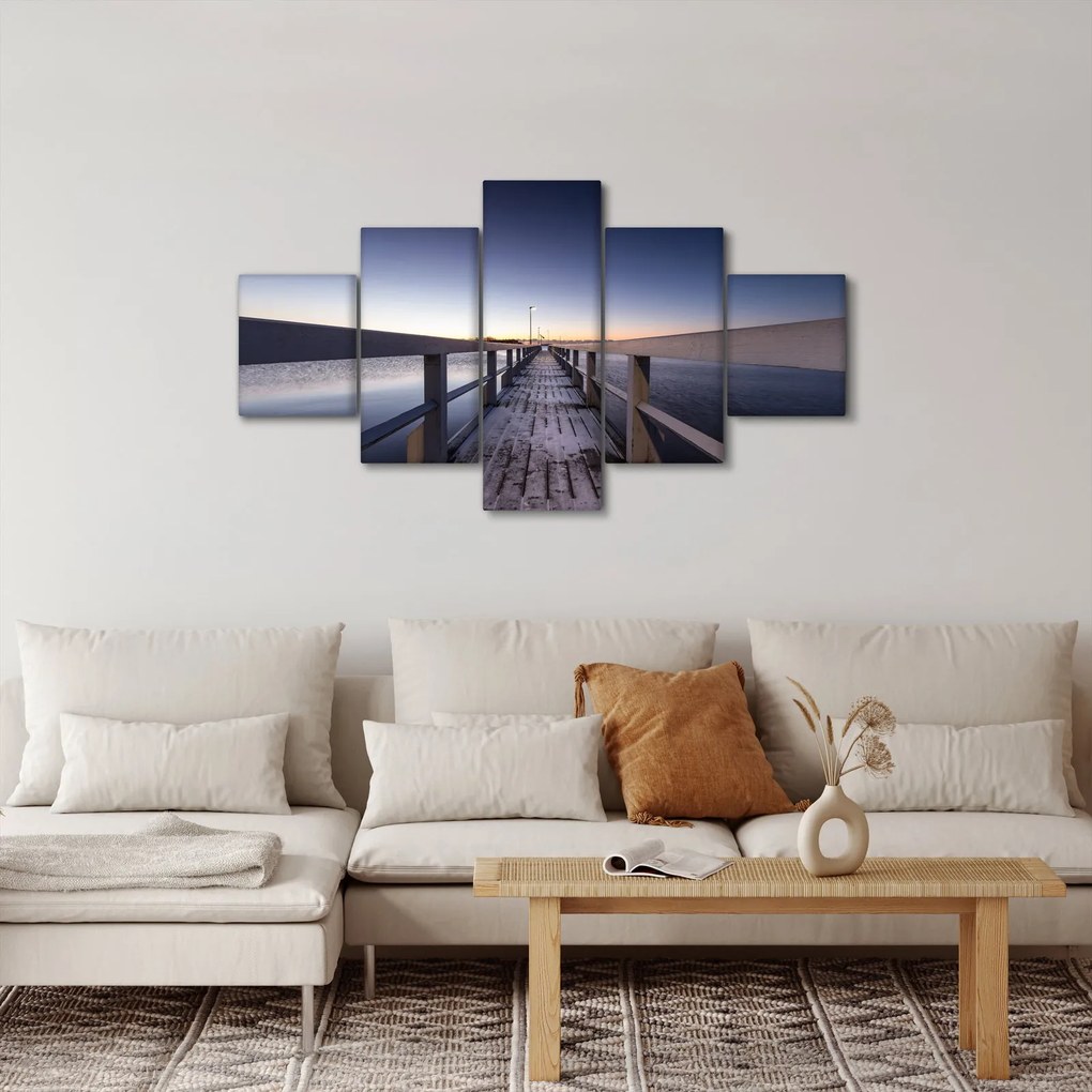 Obraz - Na molo (125x70 cm)