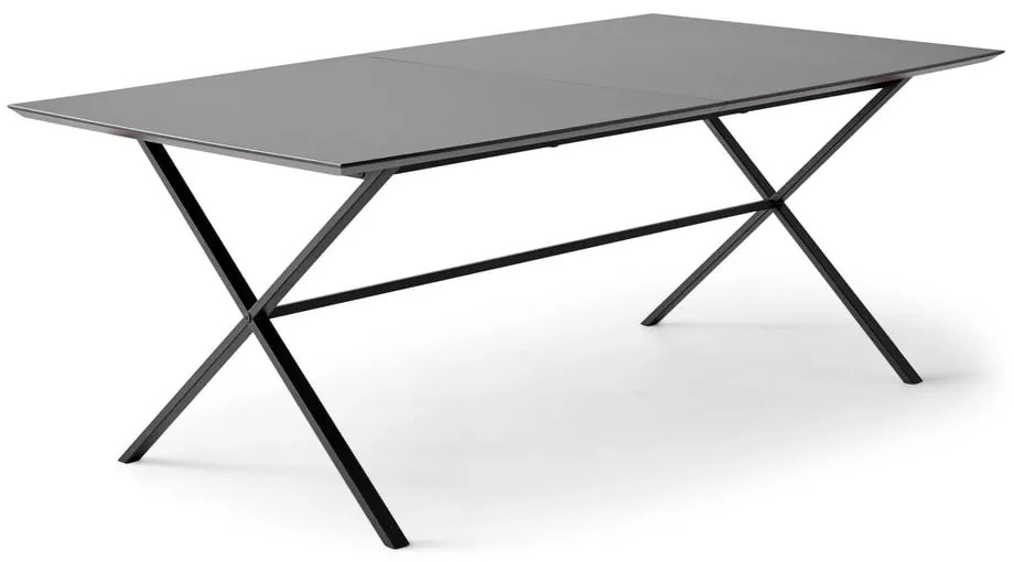 Antracytowy rozkładany stół 90x165 cm Meza – Hammel Furniture