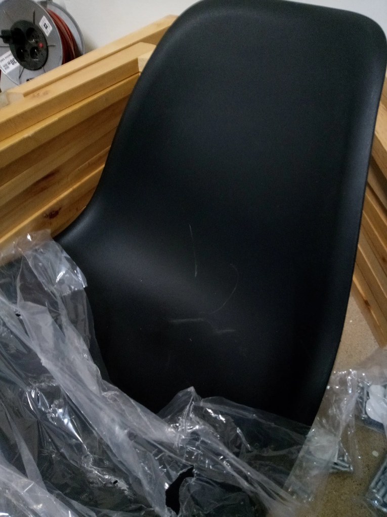 PROMOCJA Czarny krzesło KITO II jakość