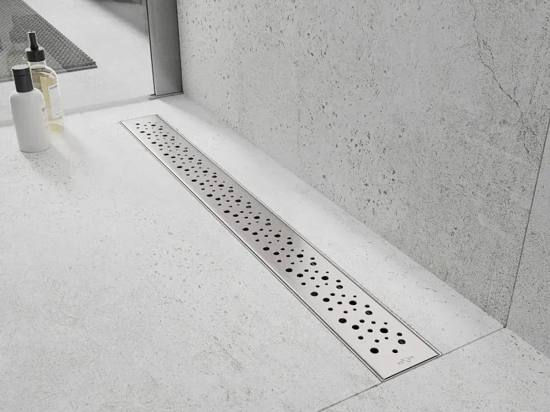 Mexen Flat 360° M12 odpływ liniowy obrotowy 90 cm, inox - 1021090-40