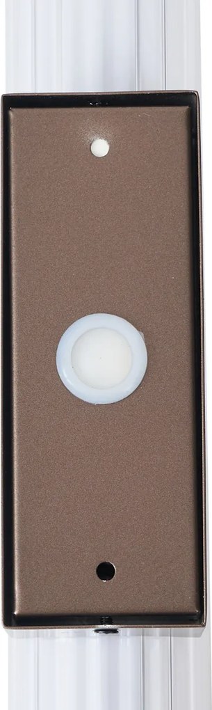 Retro kinkiet brązowy 80,4 cm z LED IP44 - Coco