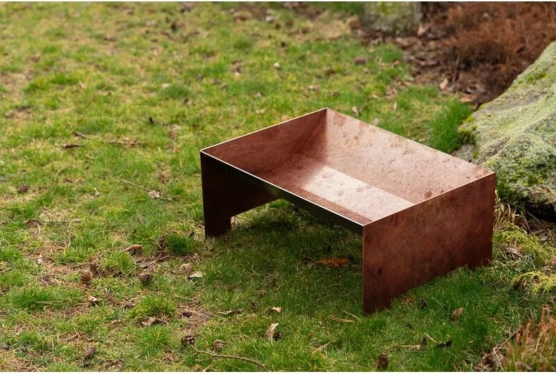 Strato Ognisko ogrodowe 50 x 70 x 30 cm, corten CORGARDEN 1018