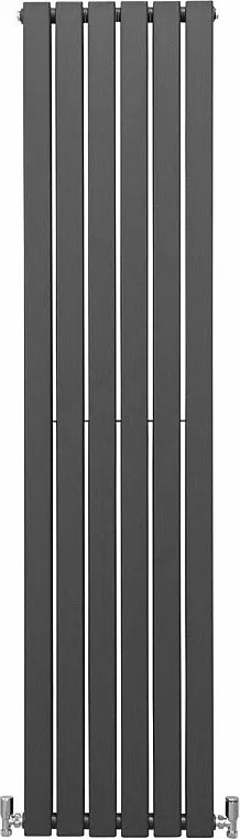 Grzejniki panelowe designerskie, antracytowo-szare, 1800 mm x 420 mm