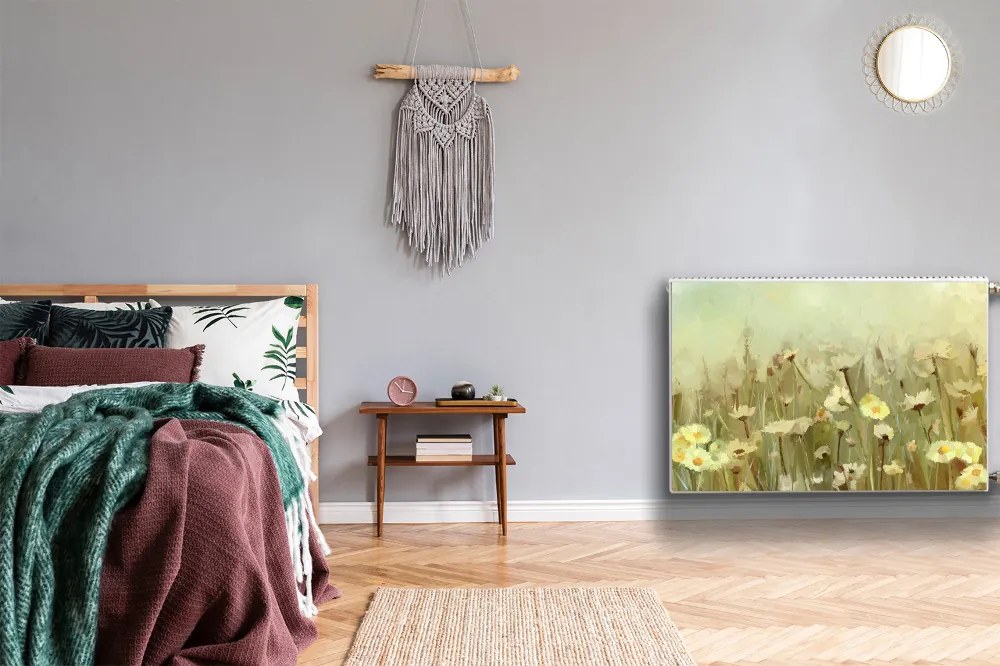 Magnes dekoracjny na kaloryfer Polne kwiaty