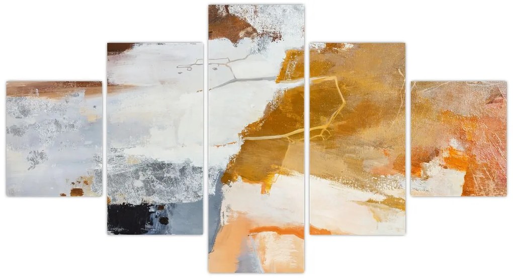 Obraz - Abstrakcja (125x70 cm)
