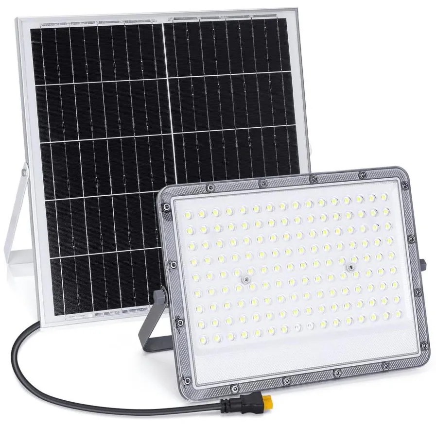 Aigostar - LED regulowany reflektor solarny LED/200W/3,2V IP65 + DO