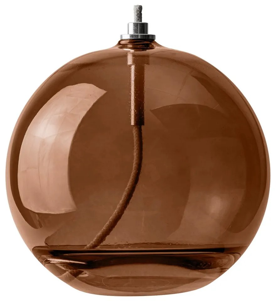 Szklana lampa olejna (wysokość 11 cm) Aura – Mette Ditmer Denmark