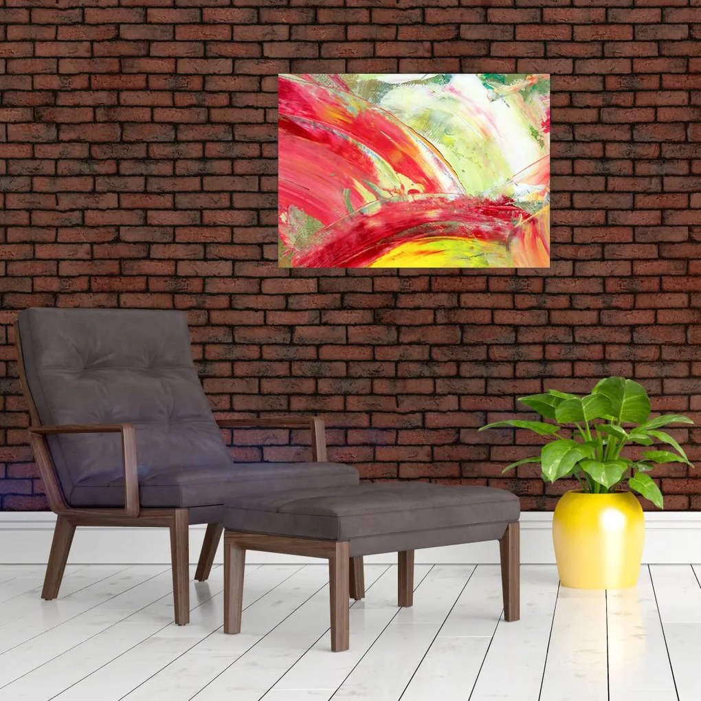 Obraz abstrakcji - malarstwo (70x50 cm)