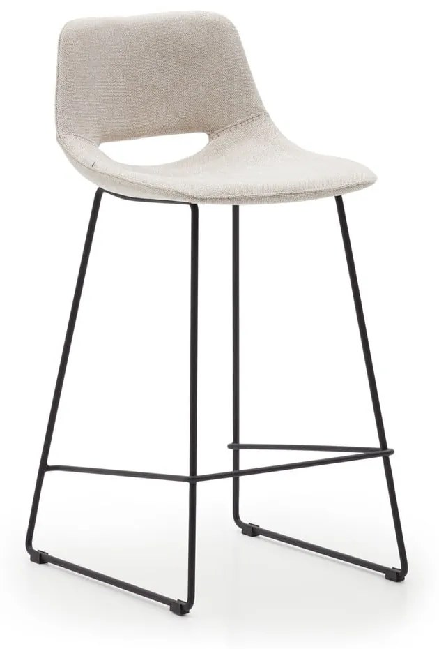 Beżowy hoker (wysokość siedziska 65 cm) Zahara – Kave Home