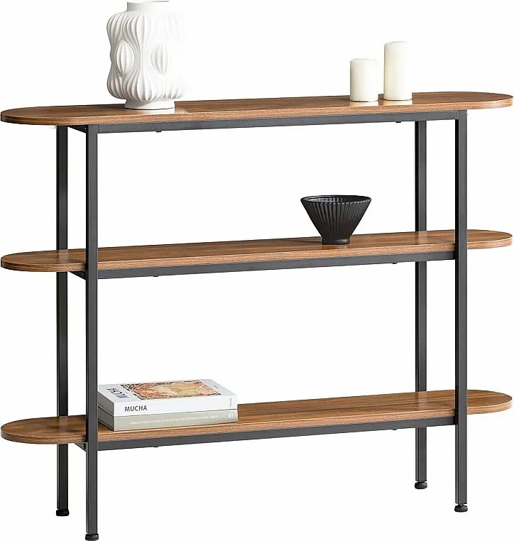 Stół konsolowy z 3 półkami FSB67-WS