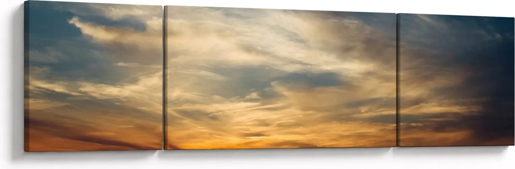 Obraz zachodu słońca (170x50 cm)