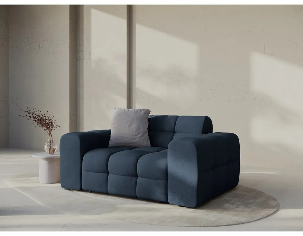 Ciemnoniebieska sofa 156 cm Kendal – Micadoni
