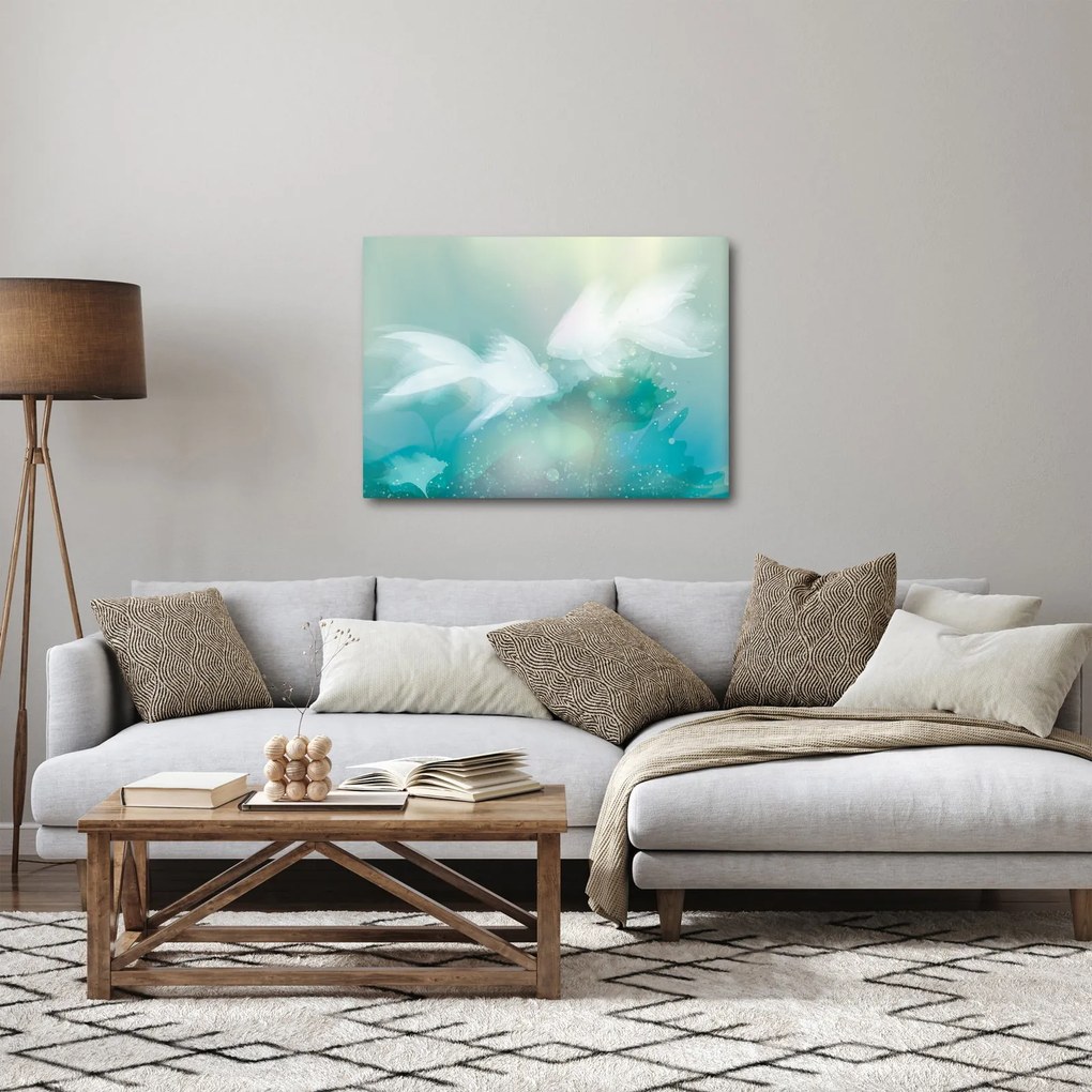 Obraz - Rybki (70x50 cm)