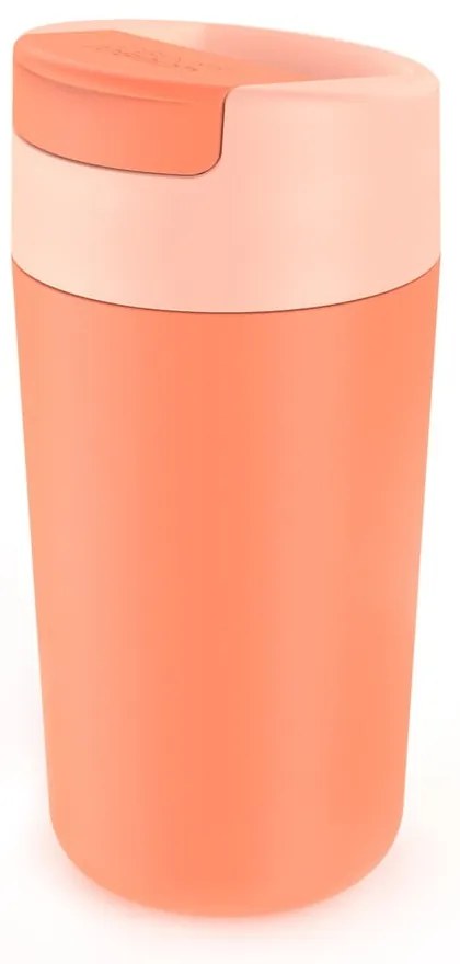 Pomarańczowy kubek podróżny 450 ml Sipp – Joseph Joseph