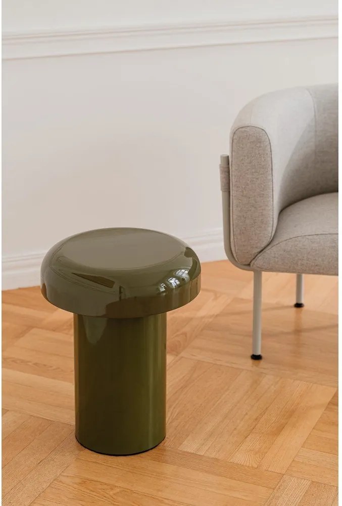 Stalowy okrągły stolik ø 40 cm Miko – noo.ma