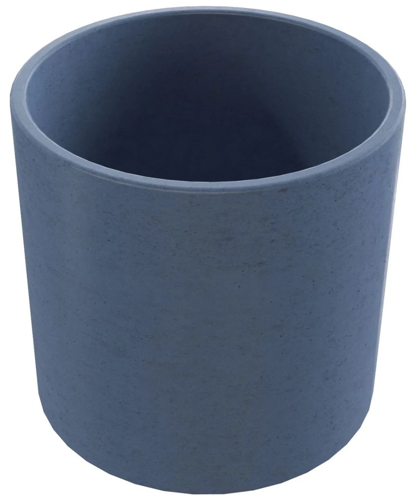 Umywalka betonowa nablatowa okrągła bez otworu na baterię 41 x 40 cm BENE | różne kolory : Kolor - Jagodowy