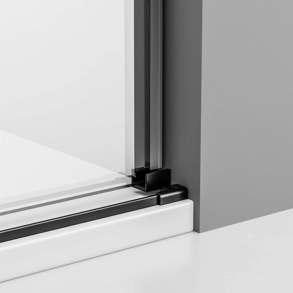 Drzwi prysznicowe przesuwne ze ścianką Soft-Close DX906 FLEX