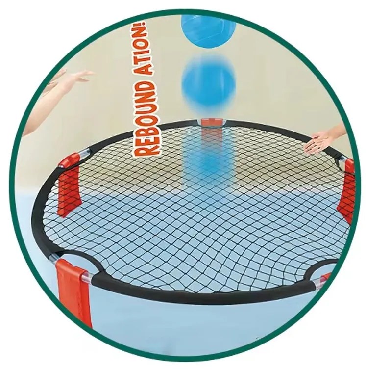 Woopie smash ball gra zręcznościowa trampolina 2 piłki pompka