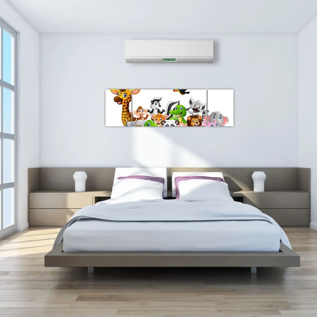 Obraz zwierząt (170x50 cm)