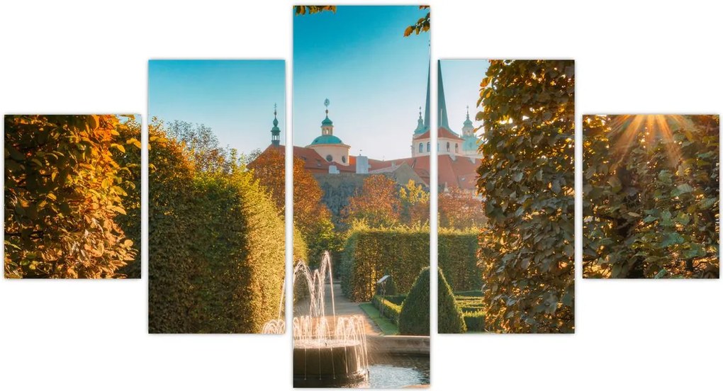 Obraz - Pałac Wallensteina (125x70 cm)
