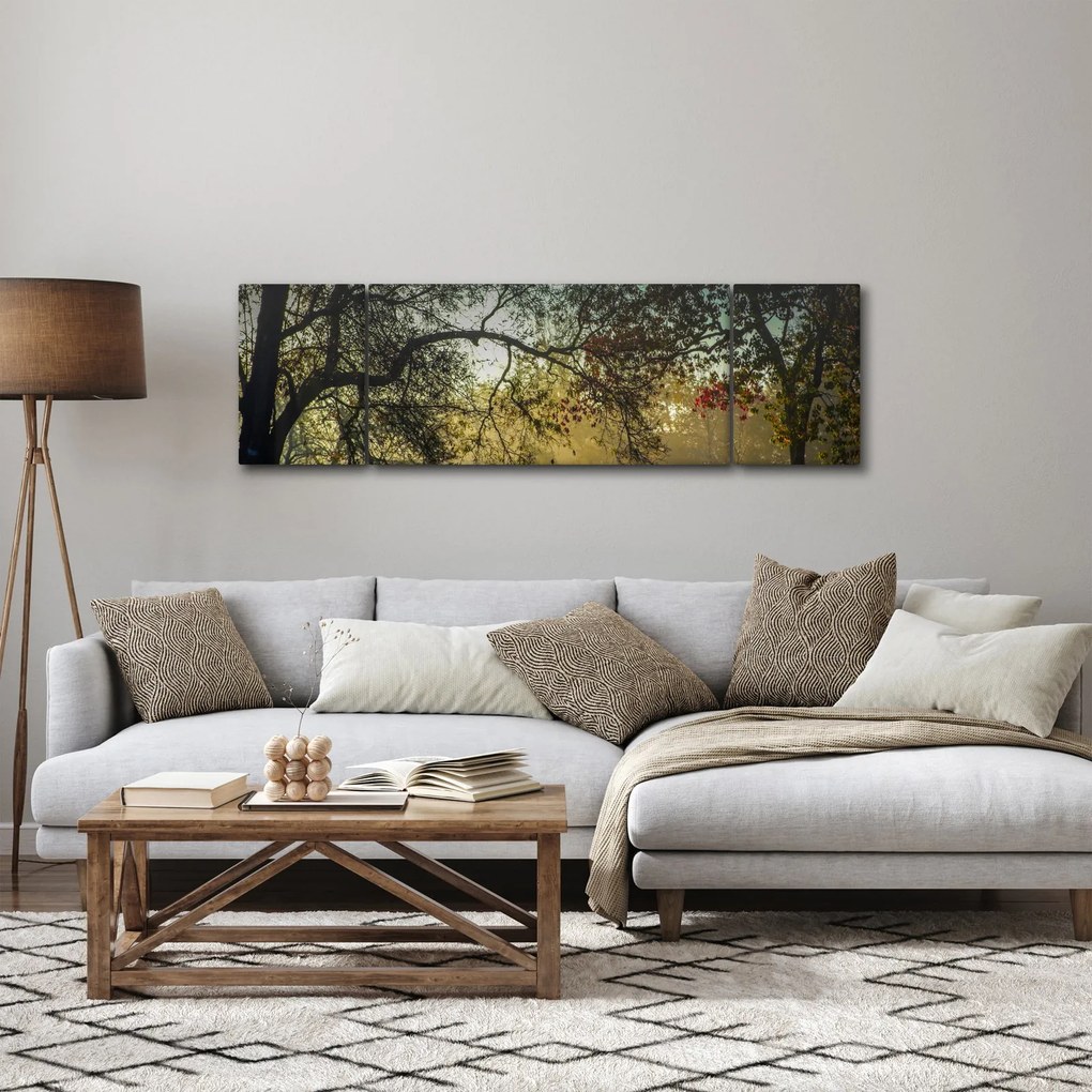 Obraz wschodu słońca (170x50 cm)