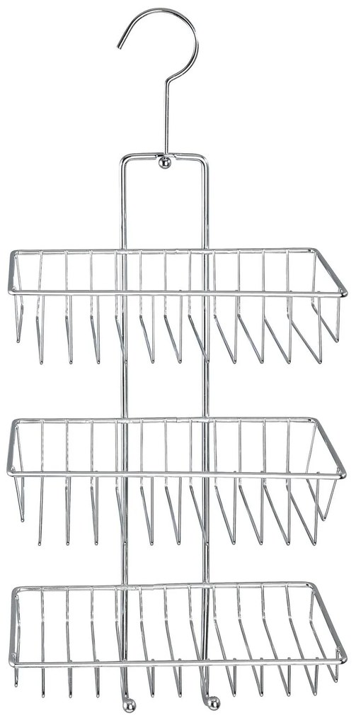 Półka łazienkowa pod prysznic NIVALA, 3 poziomy, WENKO