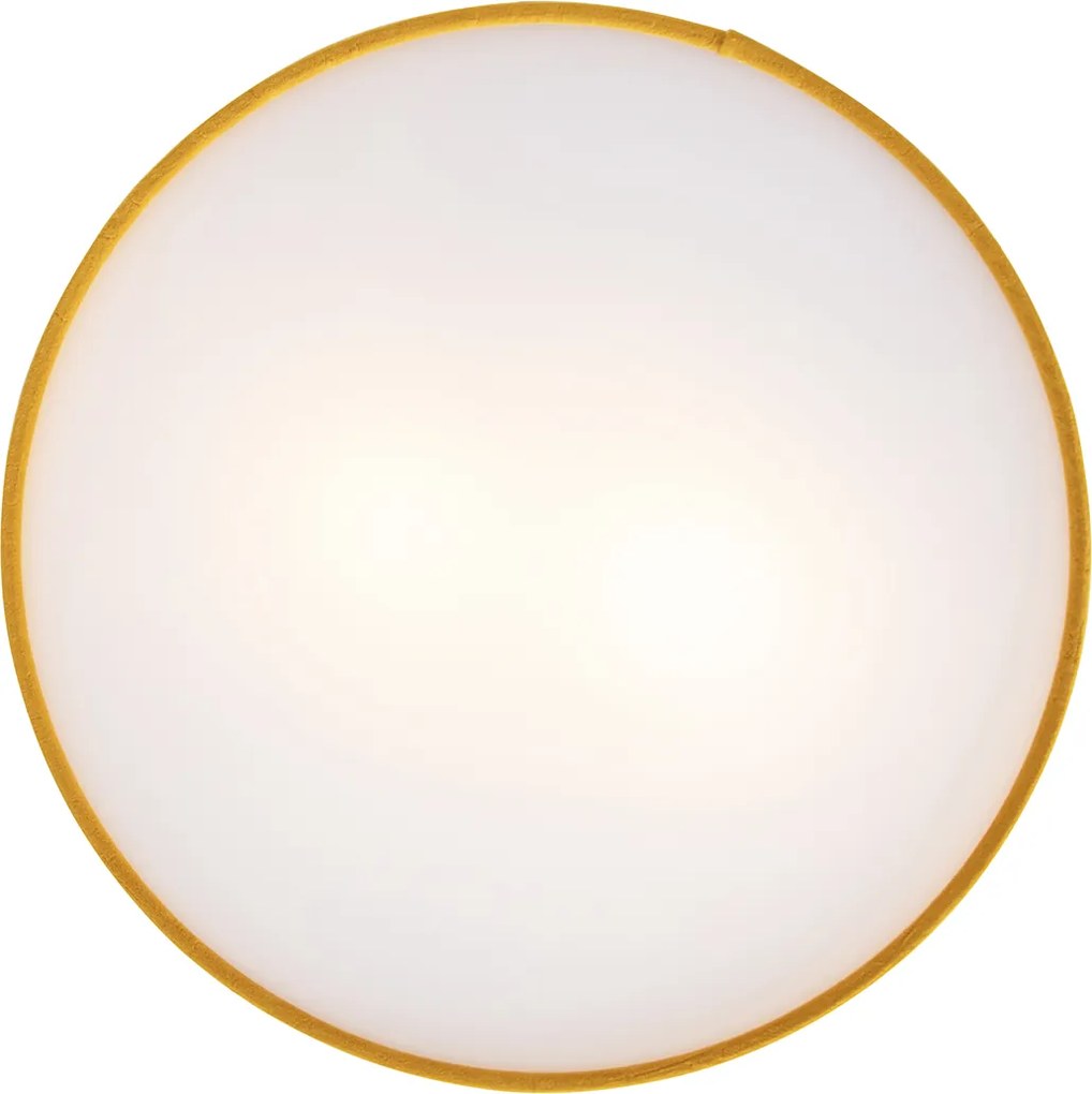 Inteligentna lampa sufitowa ochra 40 cm z 2 Wifi A60 - Drum