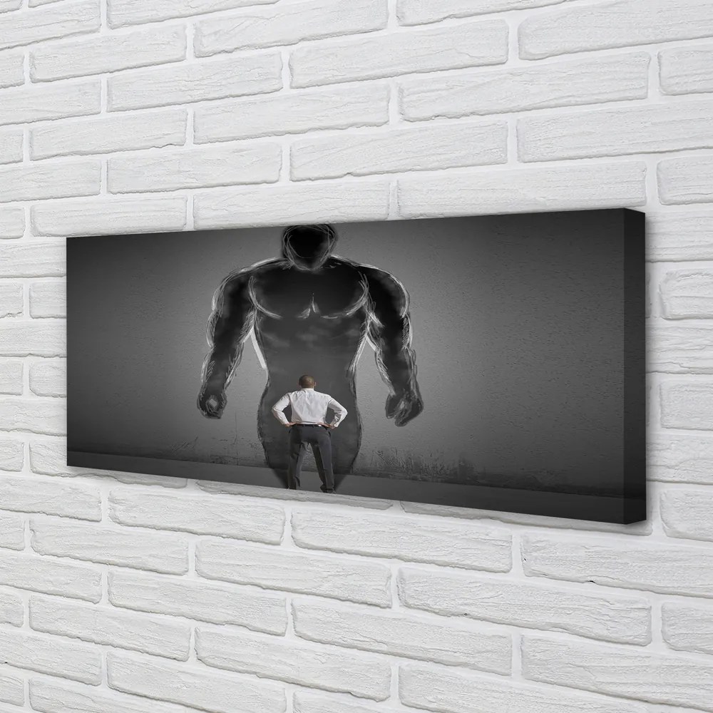 Obraz drukowany na płótnie Muskulatura Człowieka