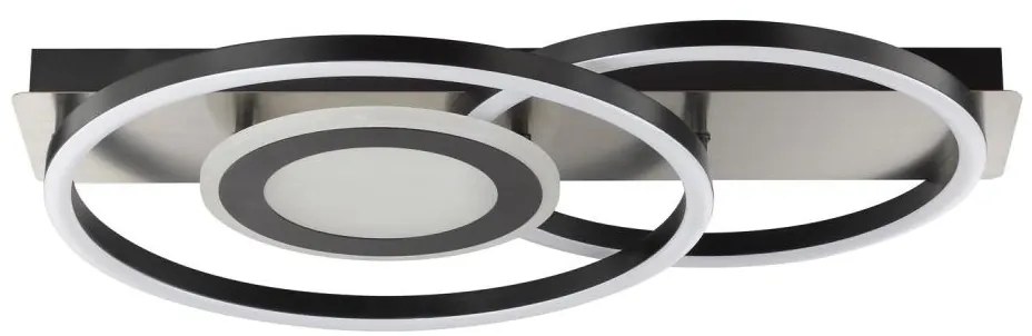 Brilliant - LED ściemnialna lampa sufitowa MAUREEN LED/27W/230V czarna