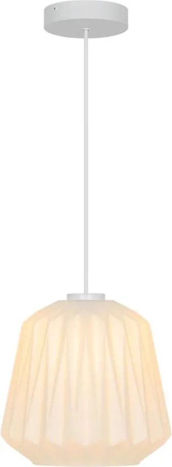 Nordlux - Lampa wisząca na przewodzie ELBIE 1xE27/15W/230V Ø 24 cm biała