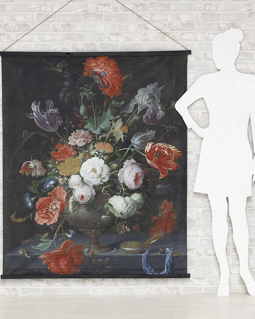 Kakemono Flowers 124x148cm