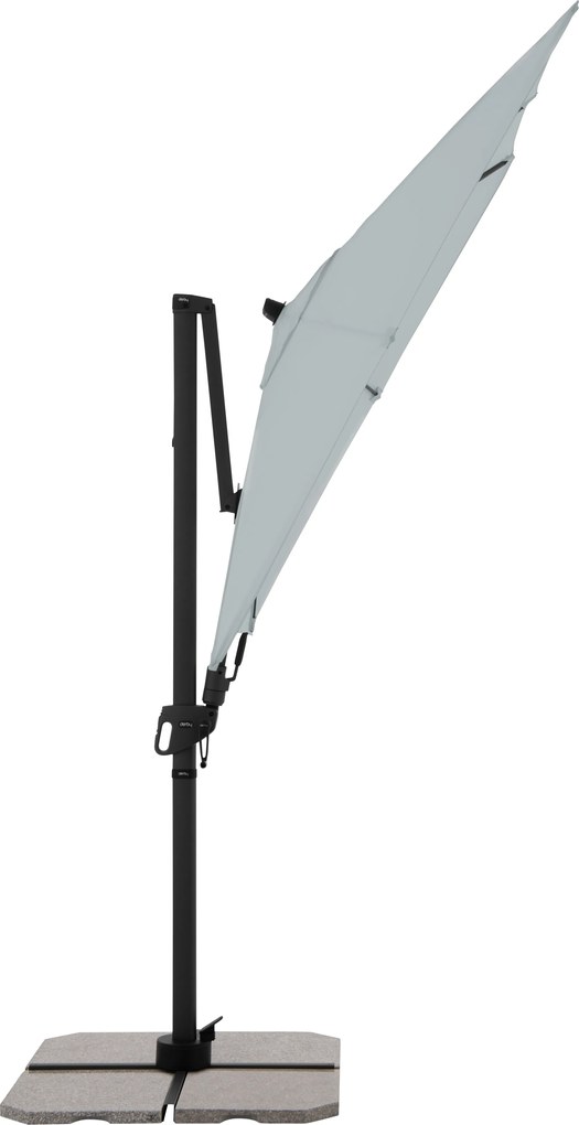 Derby DX 210 x 210 cm jasnoszara