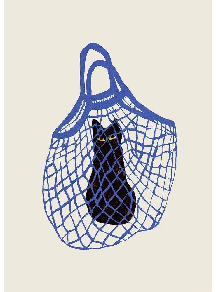 Plakat 30x40 cm The Cat’s In The Bag – Chloe Purpero Johnson – The Poster Club