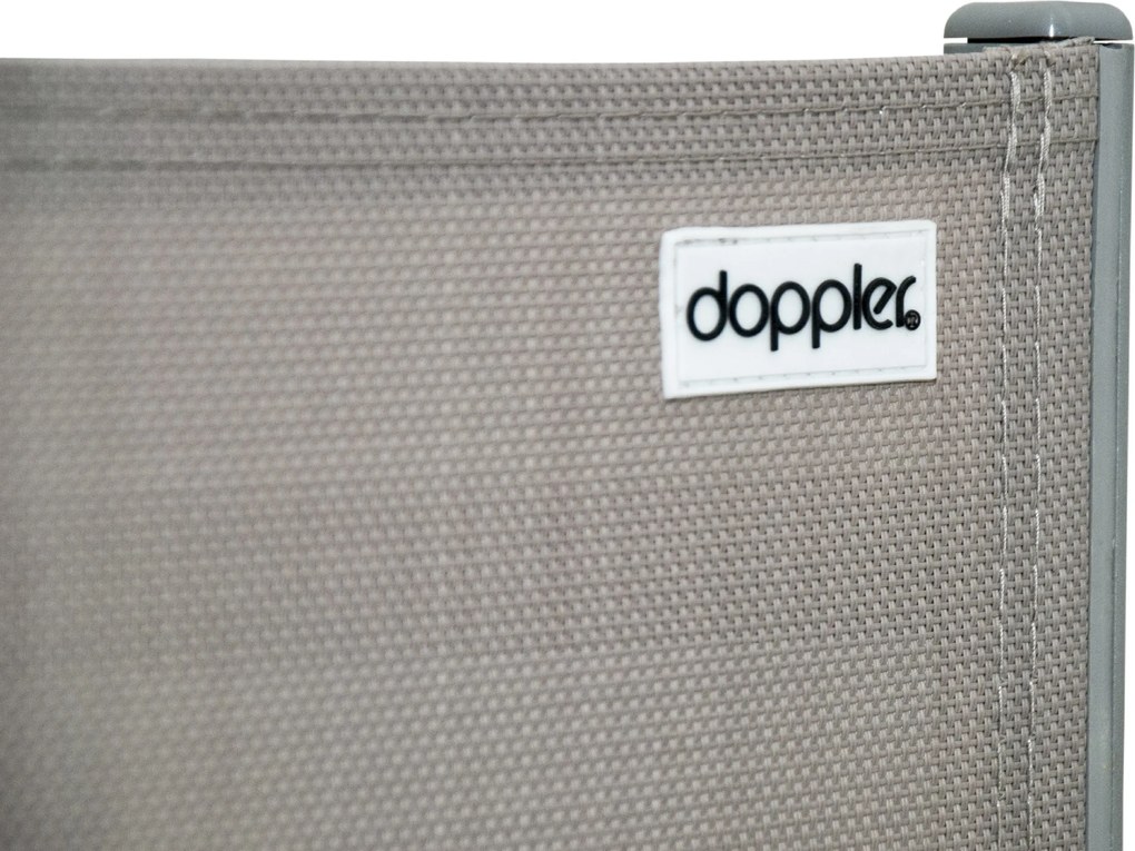 Doppler EXPERT WOOD - ogrodowy aluminiowy fotel regulowany