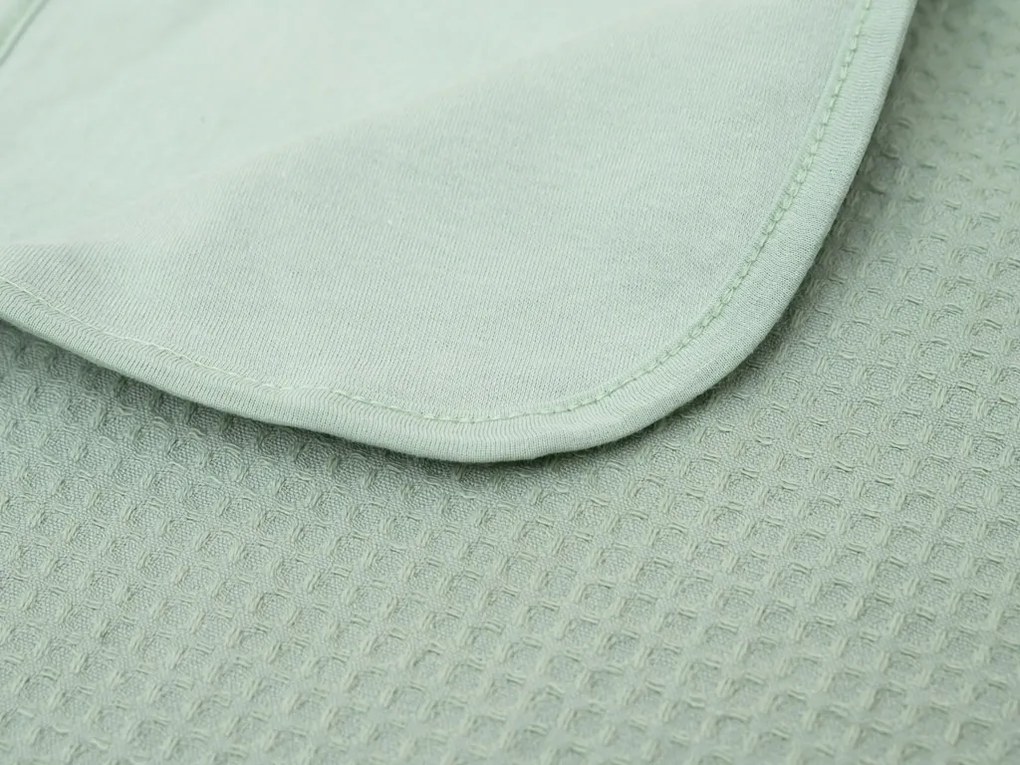 Dziecięcy kocyk bawełniany do łóżeczka DREAMLINE 75x100 cm Kolor: Jasnoszary