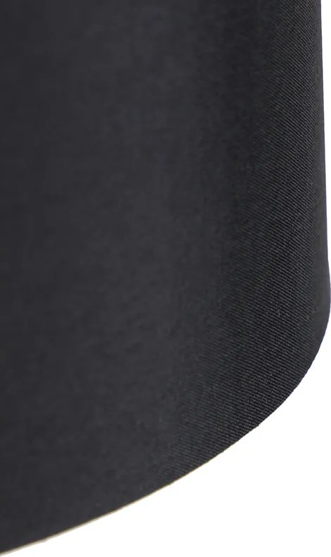 Nowoczesna lampa podłogowa czarna - Lofty