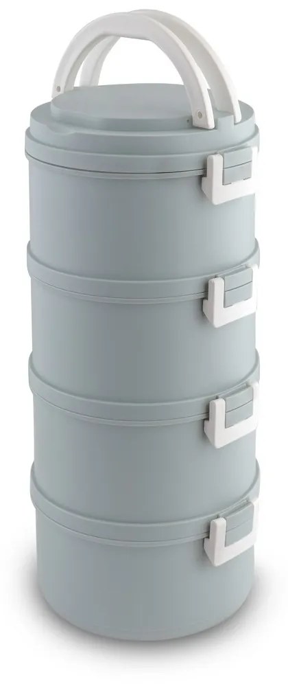 Lamart LT6041 pojemniki obiadowe 4x700 ml Care, 4 piętra