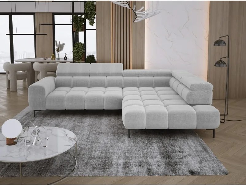 Narożnik PLAZA L Prawostronny w tkaninie EDEN 17 WERSAL