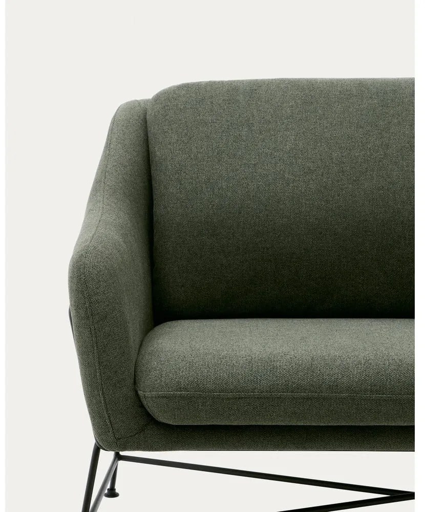 Zielona sofa 128 cm Brida – Kave Home