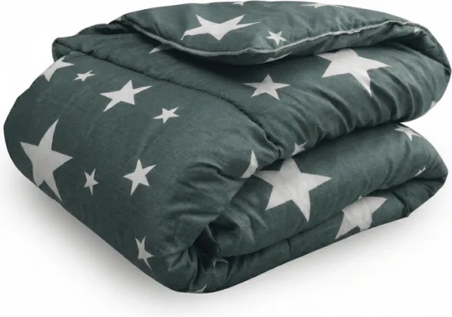 Zestaw całorocznej kołdry 140x200 cm z włókna silikonowego z poduszką 70x90 cm DREAM STAR