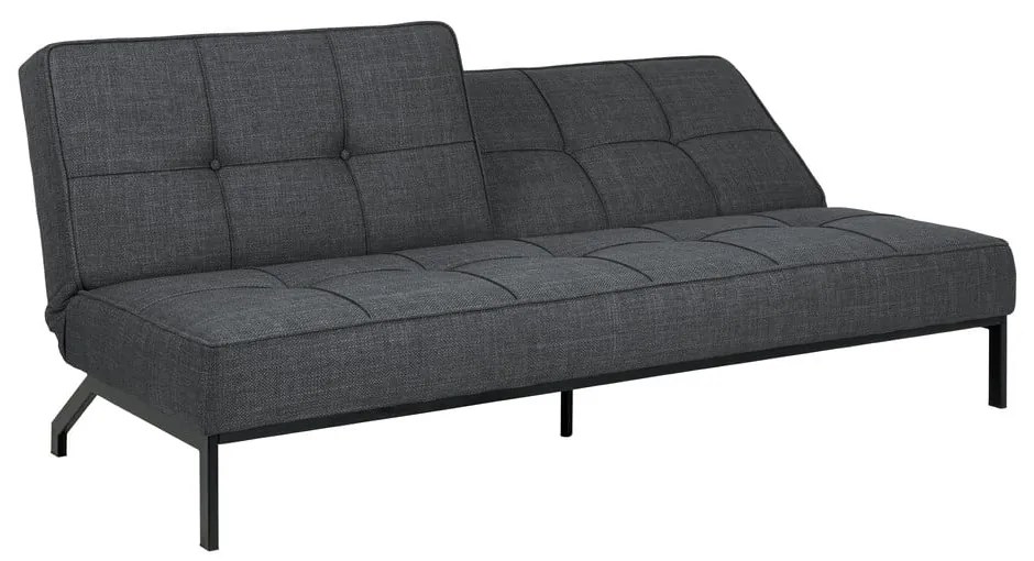 Ciemnoszara rozkładana sofa 198 cm Perugia – Actona