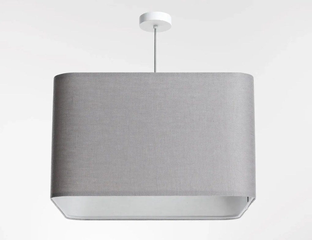 Lampa wisząca KWADRO LEN 009-40w20 szara BPS KONCEPT