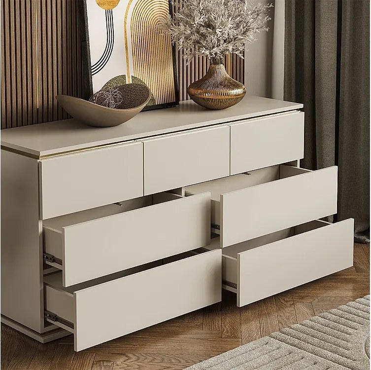 Kredens kaszmir 139.8x42x70 linette