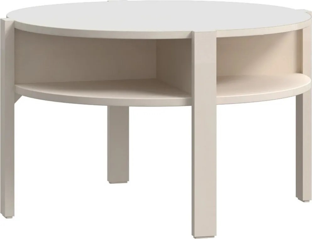 Stolik kawowy - płyta wiórowa - jasny brąz - TOBAGO