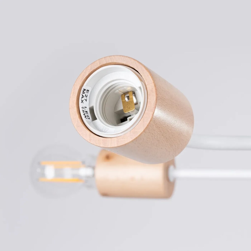 Żyrandol TIMBO 6 biały SOLLUX LIGHTING